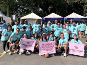Montcalm marca presença em corrida contra o câncer de mama